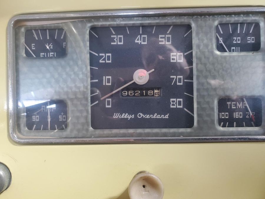 1949 Willys Jeepster Speedometer
